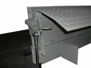 Copperloy® hydraulic edge of dock levelers Copperloy® hydraulic edge of dock levelers shown at loading dock