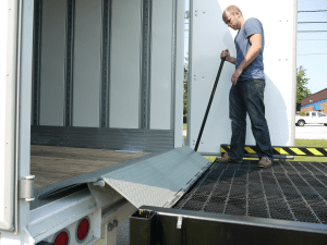 image demonstrating Copperloy® dock leveler service range image showing Copperloy® dock leveler service range