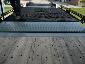 Widths of Copperloy® edge of dock levelers Widths of Copperloy® edge of dock leveler